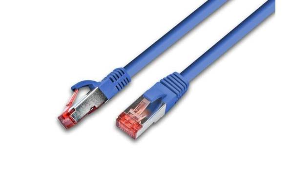 Wirewin Patchkabel Cat 5e, F/UTP, 0.5 m, Blau