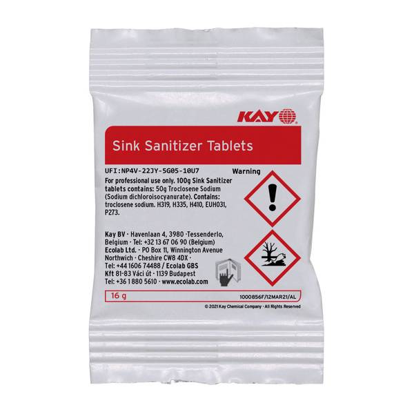 SINK SNTZR TABLETS Chlortabletten