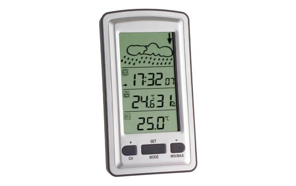 TFA Dostmann Wetterstation Axis, Silber