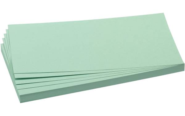 FRANKEN Moderationskarte, Rechteck, 205 x 95 mm, hellgrün