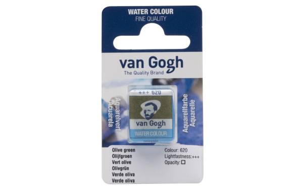 Van Gogh Aquarellfarbe 620 Olivgrün, 1 Stück