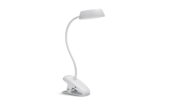 Philips Schreibtischleuchte Donutclip 4000 K, Weiss