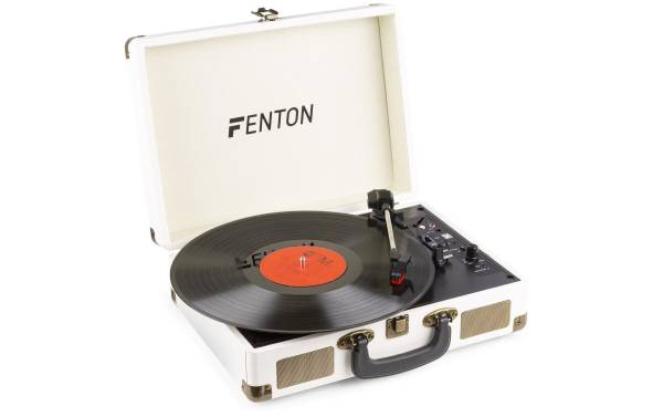 Fenton Plattenspieler mit Bluetooth RP115G Cremé