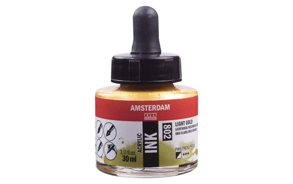 Amsterdam Acryltinte 30 ml, Reichgold