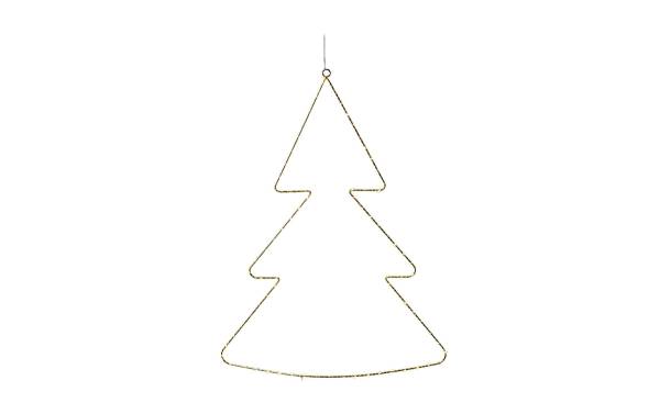Sirius Fensterhänger Liva Tannebaum, 70 cm, Gold