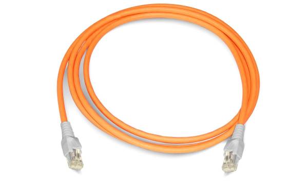 Dätwyler IT Infra Patchkabel Cat 6A, S/FTP, 3 m, Orange