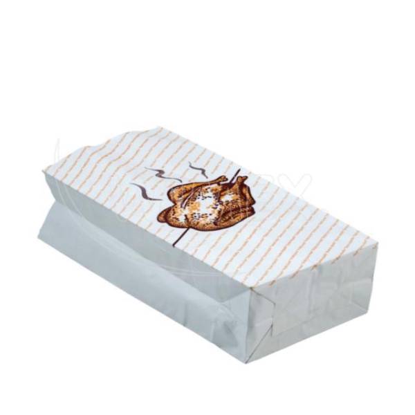 Thermo-Hähnchenbeutel (PAP,ALU) 3-lagig 13+8 x 28 cm 1,1 – 100 Stück