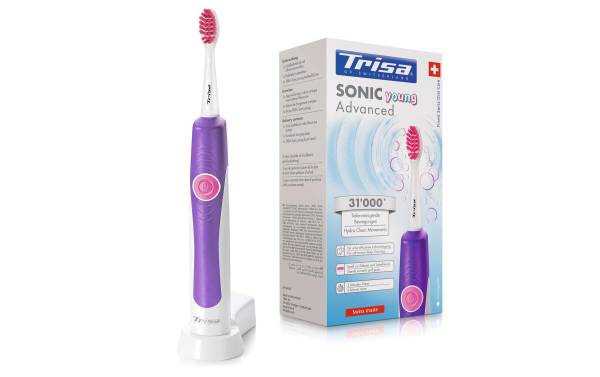Trisa Schallzahnbürste Sonic Advanced Young Violett