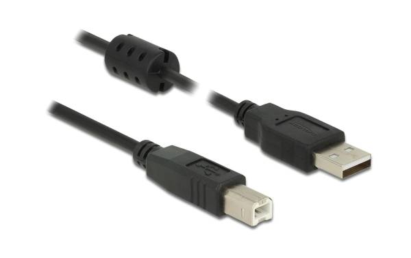 Delock USB 2.0-Kabel USB A – USB B 1 m