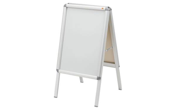 nobo Plakatständer A2, hochwertiger Aluminium-Rahmen