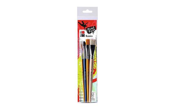 Marabu Pinsel-Set "Basics", Basisausstattung