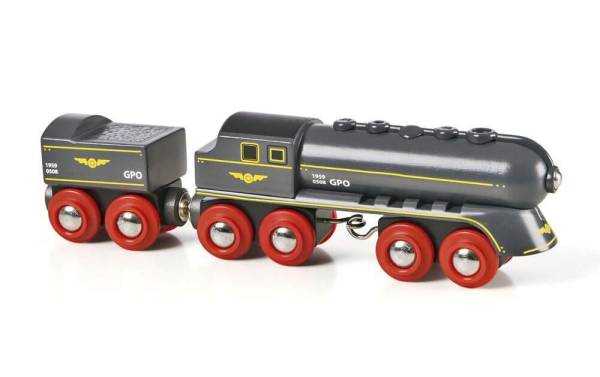 BRIO Eisenbahn Schwarzer Kugelblitz