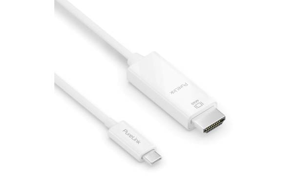 PureLink Kabel IS2200-015 USB Type-C – HDMI, 1.5 m, Weiss