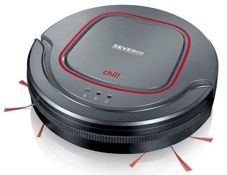SEVERIN Saugroboter Chill RB 7025, schwarz/rot