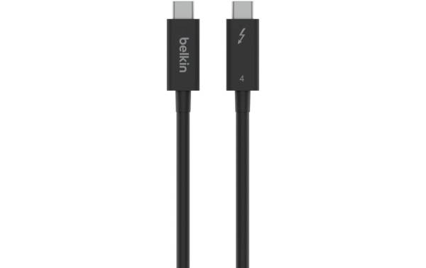 Belkin CONNECT Thunderbolt 4 – USB-C to USB-C Cable, 2m – black