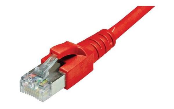 Dätwyler IT Infra Patchkabel Cat 6A, S/FTP, 15 m, Rot