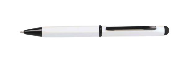 ONLINE Kugelschreiber Hexagon 21031/3D Stylus weiss