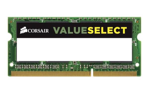 Corsair SO-DDR3L-RAM ValueSelect 1600 MHz 1x 8 GB