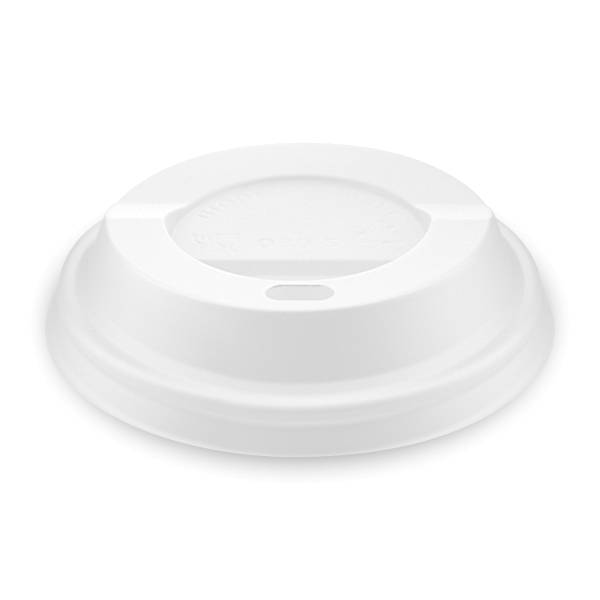 Domdeckel (CPLA) weiß 80mm – 100 Stück