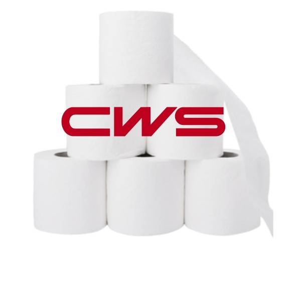 CWS Toilettenpapier SuperSoft hochweiss 3-lagig – 64 Rollen (1000636)