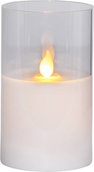 LED Pillar Kerze M-Twinkle