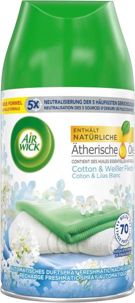 AIR WICK Freshmatic Refill 3296014 Cotton & weisse Flieder 250ml