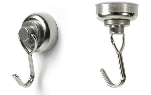 Trendform Haftmagnet TWISTER Silber, 2 Stück