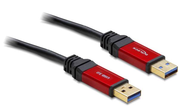Delock USB 3.0-Kabel Premium USB A – USB A 3 m
