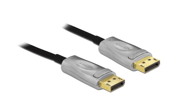 Delock Optisches Kabel DisplayPort – DisplayPort, 50 m, 8K 60 Hz