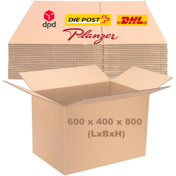 225 Versandkarton XXL E-Commerce 60 x 40 x 80 cm bis 31,5 KG – 1 Palette