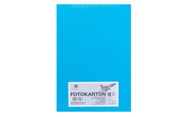 folia Fotokarton, DIN A4, 300 g/qm, pazifik
