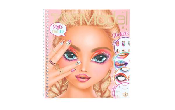 Depesche Stickerbuch Style me up Top Model mit 24 Seiten