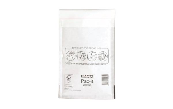 ELCO Luftpolstertasche 14.2 x 22.5 cm Weiss, Pack à 100 Stück