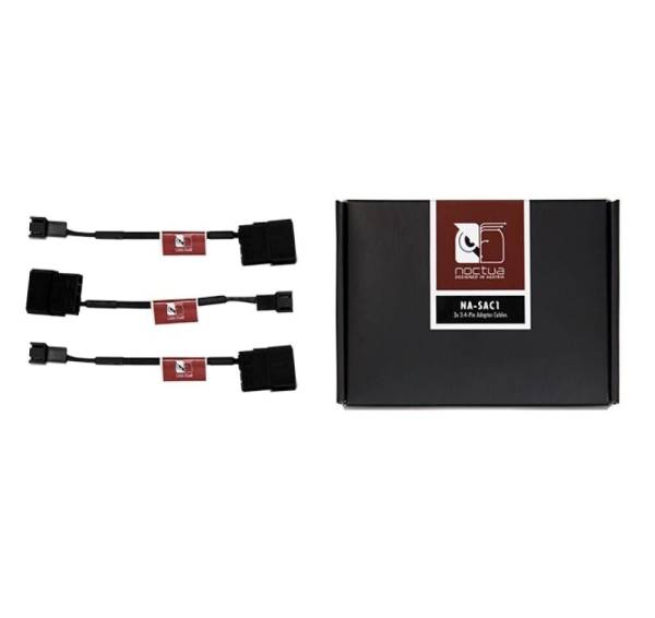 Noctua Montagematerial CPU-Kühler 3pin/4pin Adapter NA-SAC1