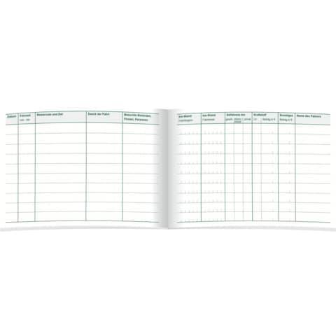 RNK Verlag Fahrtenbuch PKW, DIN A6 quer, 32 Blatt