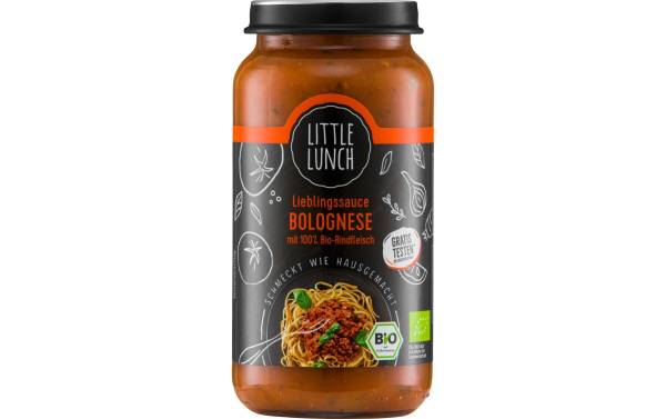 Little Lunch Sauce Lieblingssauce Bolognese Bio 250 g