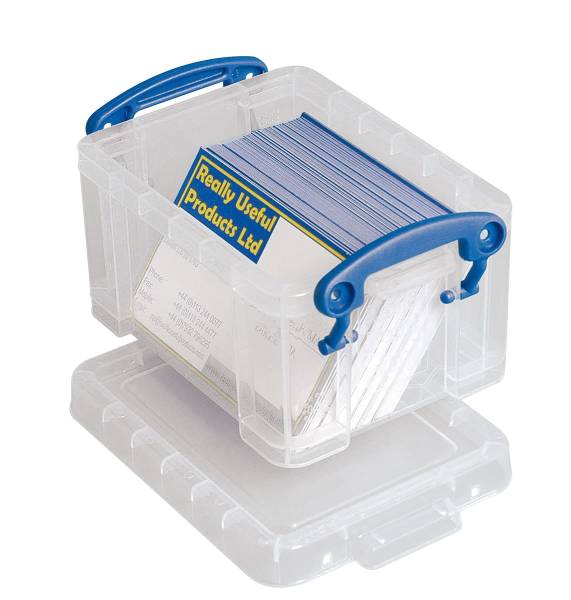 Kunststoffbox 0,3lt transparent USEFULBOX 68501400