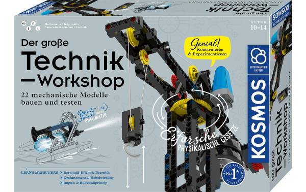 Kosmos Experimentierkasten Der grosse Technik-Workshop