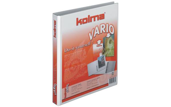 Zeigebuch Vario Universal A4 weiss, 4-Ring 20mm KOLMA 01.201.16