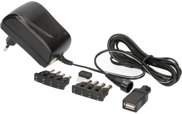 Max Hauri Steckernetzteil Universal 10 W, 3 – 12 V, 1500 mA