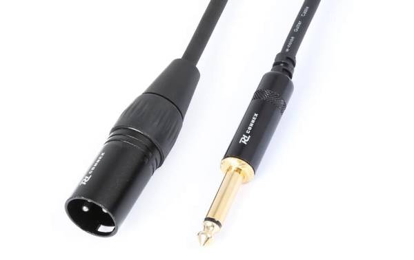 PD Connex CX131 XLR 3 Pole, male – Klinke 6.3mm, male 0.15 m