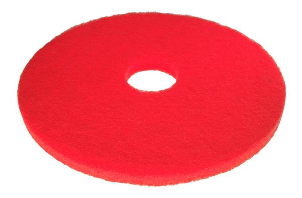 7501280 – 3M Maschinen-Polyesterpad rot, 35 cm (14") 5pc