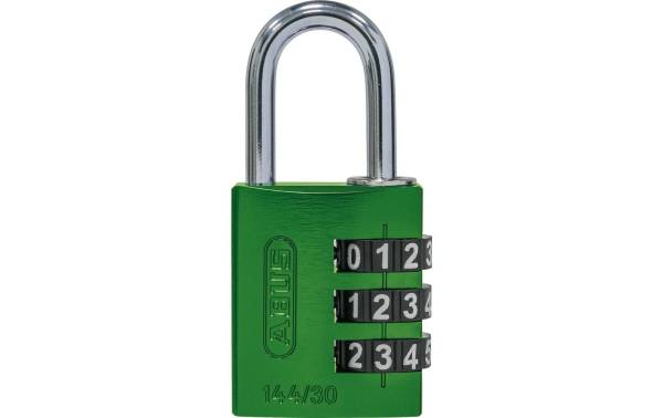 Abus Zahlenschloss 144/30 B/DFNLI Grün Aluminium