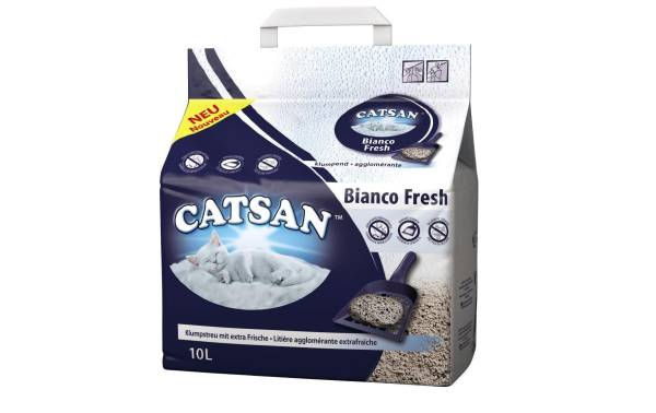 Catsan Katzenstreu Bianco Fresh 10 l