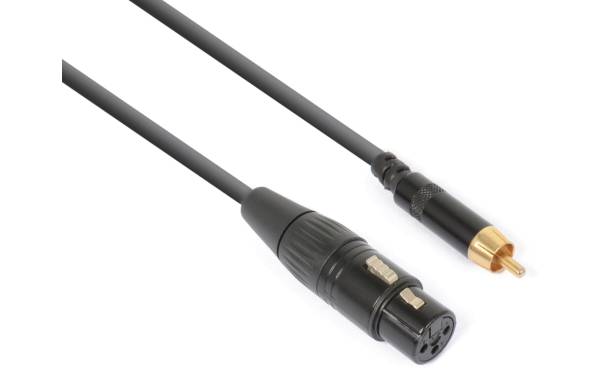PD Connex CX136 XLR 3 Pole, female – Cinch 0.15 m