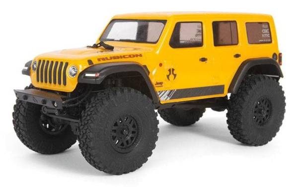 Axial Scale Crawler SCX24 2019 Jeep Wrangler JLU CRC RTR Gelb