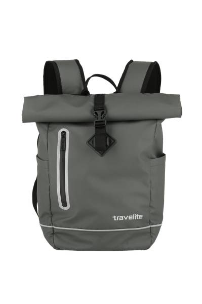 Travelite BASICS Roll-Up Rucksack Plane, Anthrazit