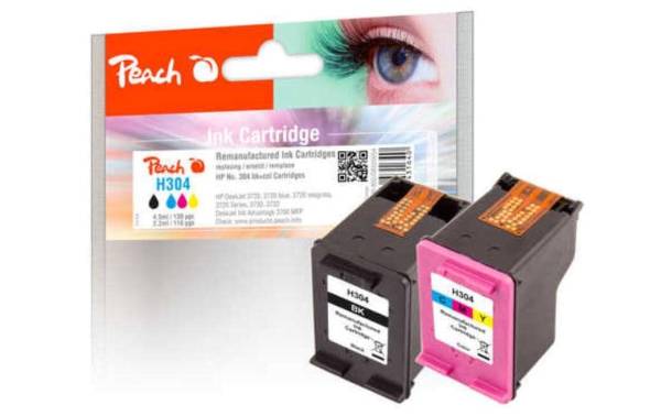 Peach Tintenset HP Nr. 304