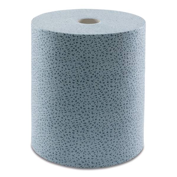 POLY R500 BLUE Wischtuchrolle aus PP ca. 38x33cm – 500 Blatt