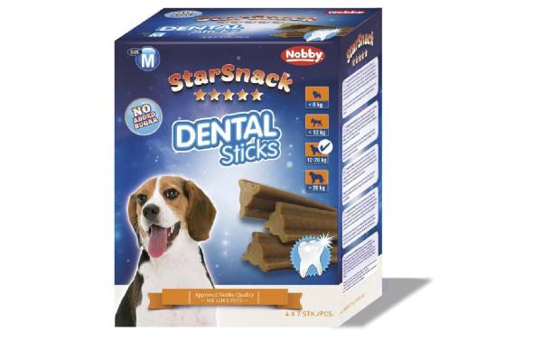 Nobby Kausnack StarSnack Dental Sticks medium, 28 Stück, 560 g